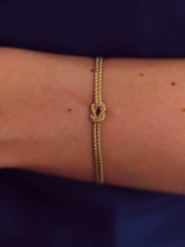 Knoten Chain Armband