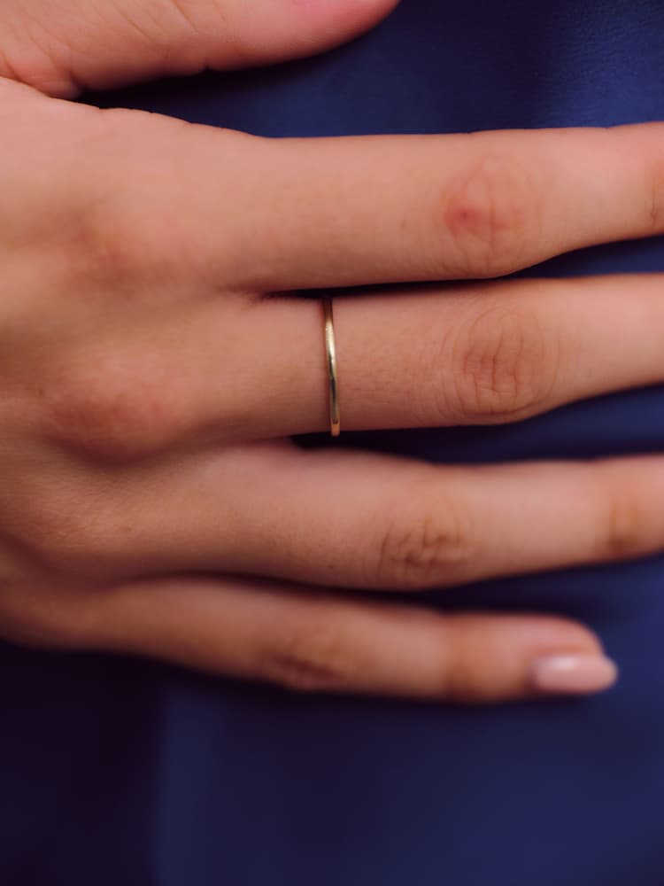 Pure Gold Band Ring